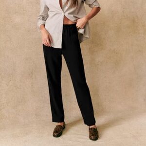 Sezane Classic Black Women's Trousers